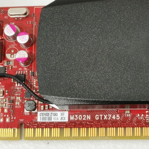 NVIDIA GeForce GTX 745 4GB PCIe Video Graphics Card M302N GTX745DE - Picture 7 of 11